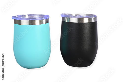 Classic Stay Chill Vacuum Insulated Tumbler, Stainless Steel Beer Mug with Acrylic Lid Double Wall Rugged Metal Tumbler, Dishwasher Safe Insulated Tumbler
