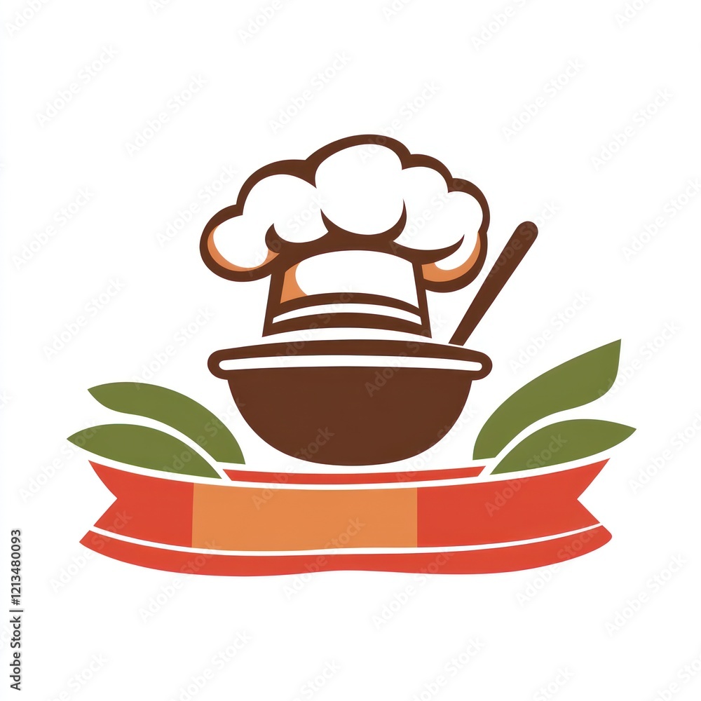 Chef's bowl logo design, food logo, culinary emblem, restaurant branding, advertising Chef's bowl logo design, food logo, culinary emblem, restaurant branding, advertising