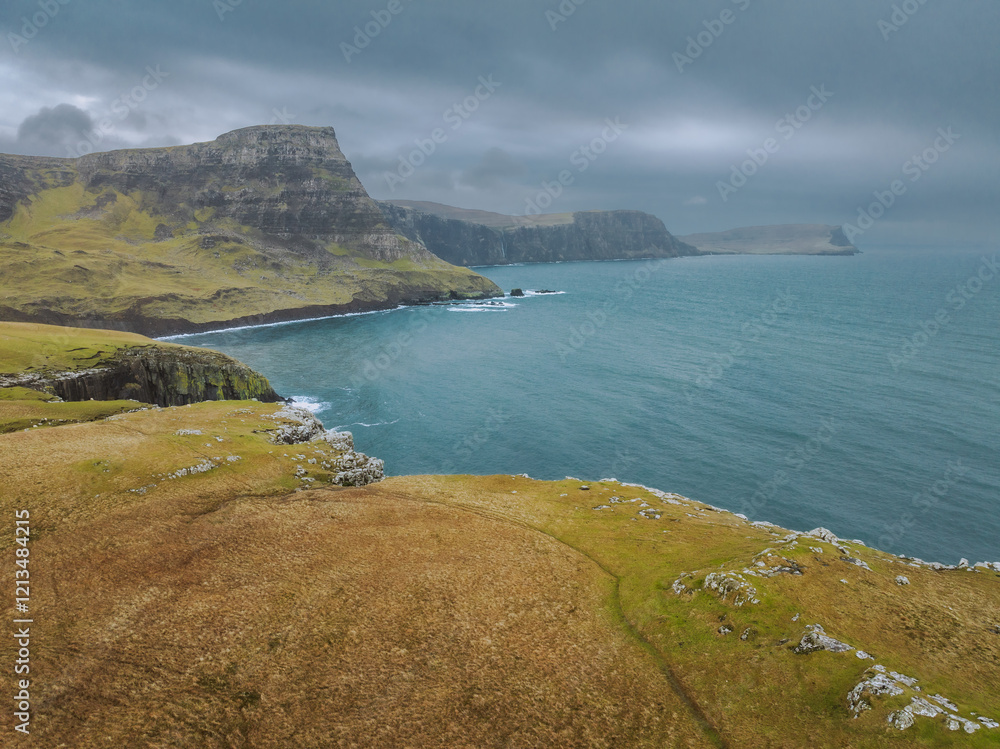 Fototapeta premium Waterstein Head at Isle of Skye, Scotland