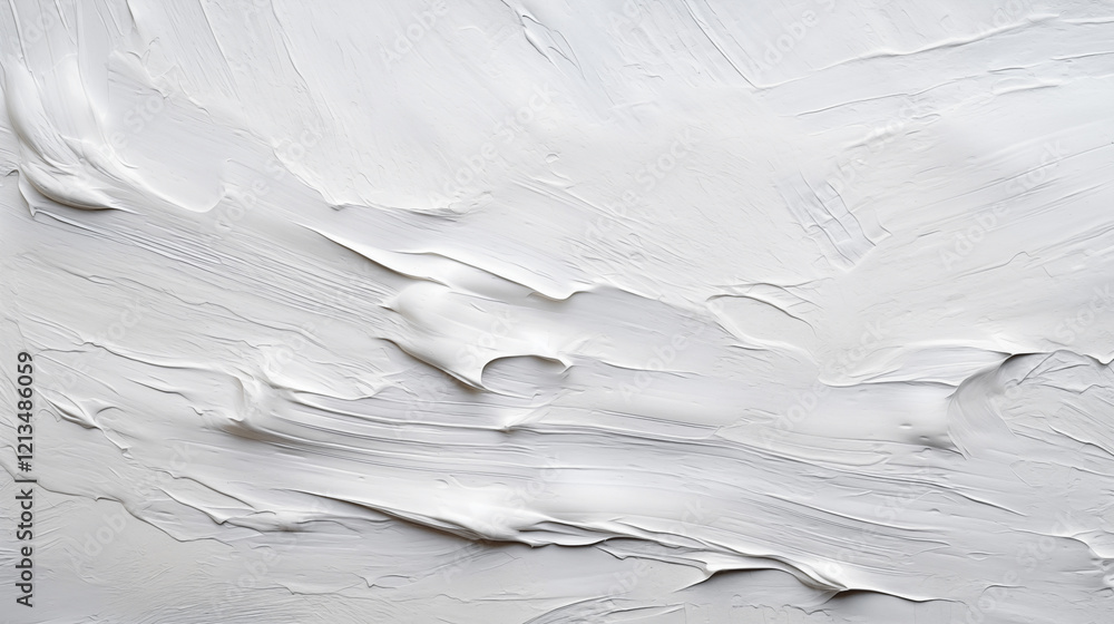 Obraz premium textured 16:9 white background plaster art