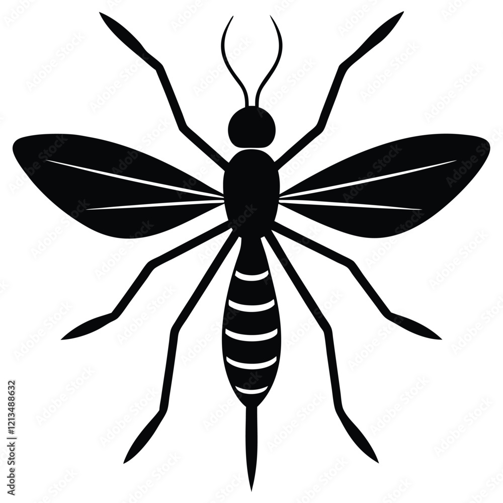 Black and white butterfly , Silhouette of a dragonfly , A mosquito icon with outstretched wings and simple, sharp legs. Black and white butterfly , Silhouette of a dragonfly , A mosquito icon with outstretched wings and simple, sharp legs.
