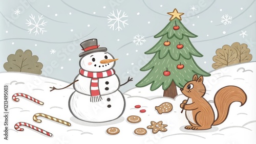 Winter Wonderland Snowman, ...