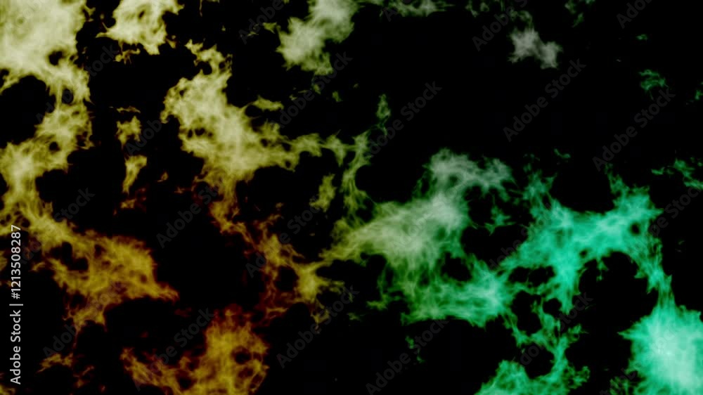 Abstract swirling smoke patterns in vibrant colors creating a mystical atmosphere, suitable for backgrounds Abstract swirling smoke patterns in vibrant colors creating a mystical atmosphere, suitable for backgrounds