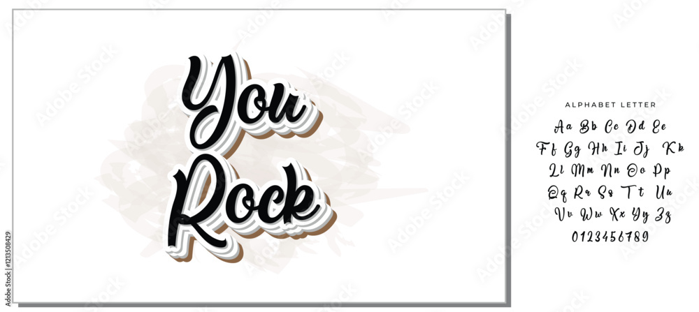 YOU ROCK | MOTIVATIONAL HAND LETTERING YOU ROCK | MOTIVATIONAL HAND LETTERING