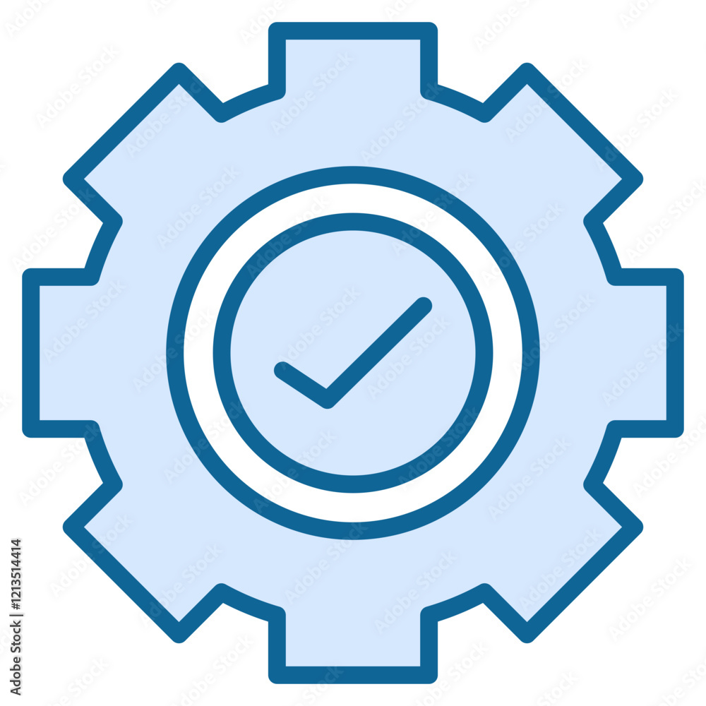 Gear Check Icon Gear Check Icon