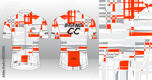 Cycling Jersey Design. Sport Jersey Design Custom Sublimation. photo