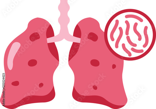 Human lungs Infected Virus Vector infection tuberculosis 