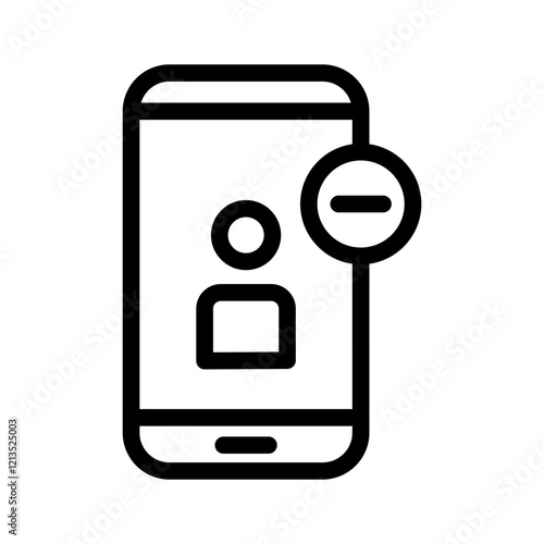 smartphone remove person outline style