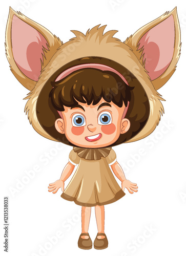 Child in Cute Animal Costume