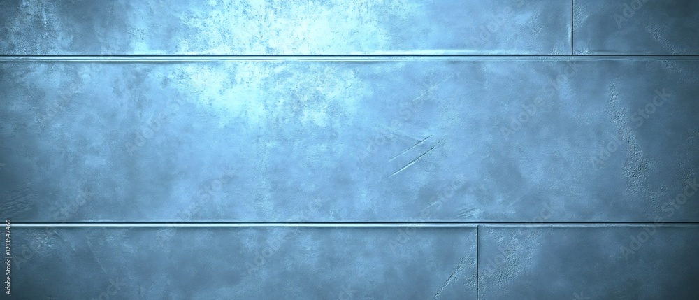 Cool Blue Metal Panel Texture Background. AI Generated Cool Blue Metal Panel Texture Background. AI Generated