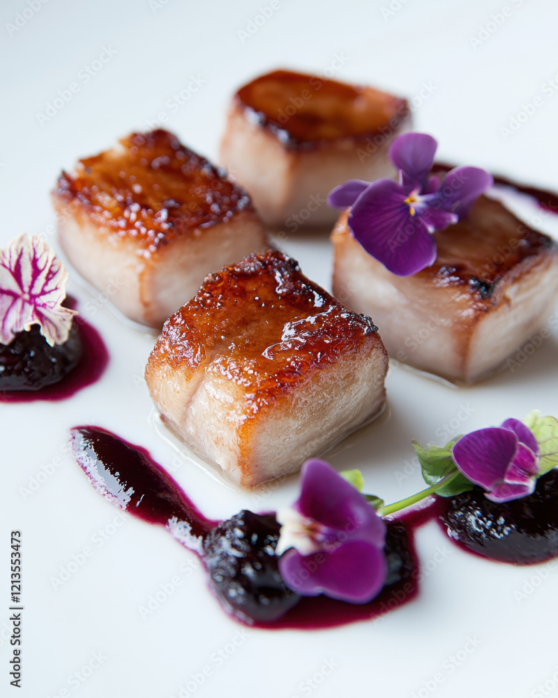 Grilled Foie Gras with Pedro Ximénez Reduction Grilled Foie Gras with Pedro Ximénez Reduction