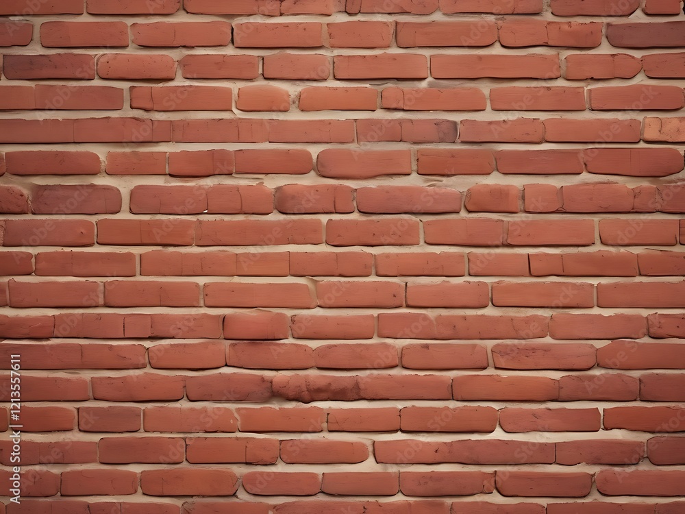 Fototapeta premium Abstract vintage red brick wall texture for the background