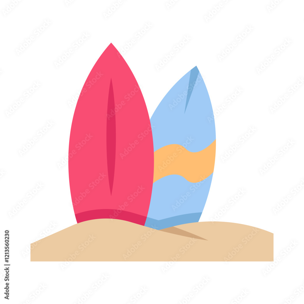Surfboard flat Style Surfboard flat Style