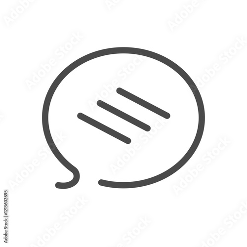Little sigh outline  icon pack