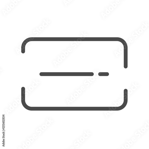 Little sigh outline  icon pack