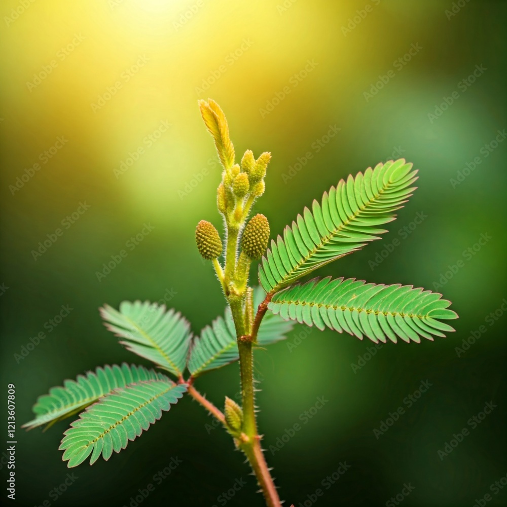 Did you know about the Mimosa pudica, also known as the Did you know about the Mimosa pudica, also known as the