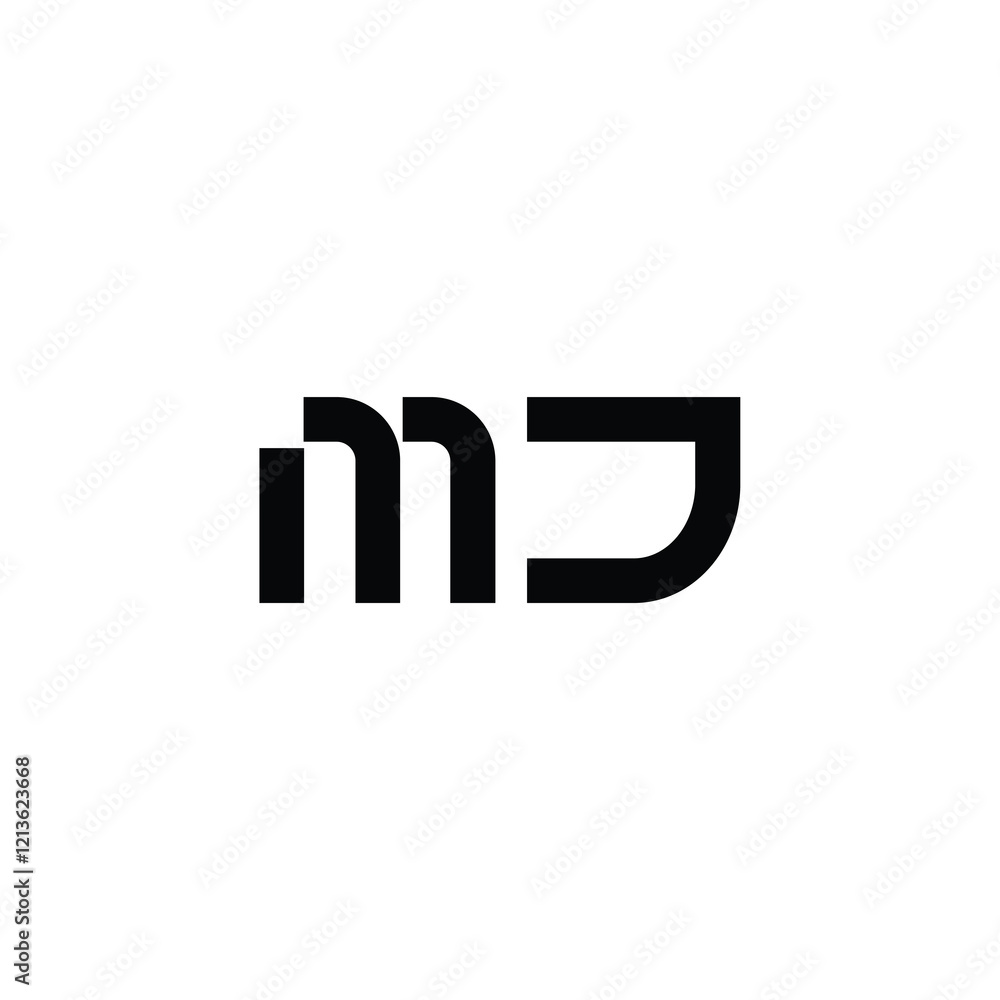 MJ monogram logo design letter text name symbol monochrome logotype alphabet character simple logo MJ monogram logo design letter text name symbol monochrome logotype alphabet character simple logo