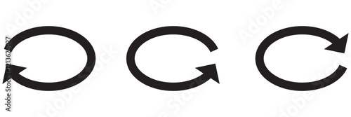 "Reload Icon for Refresh, Refreshing, and User Interface Designs"