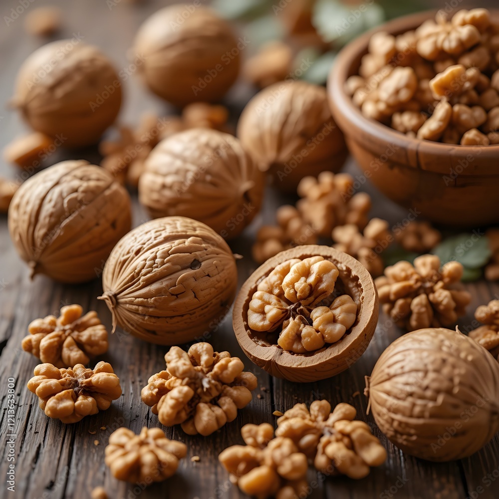 walnuts and nutcracker walnuts and nutcracker