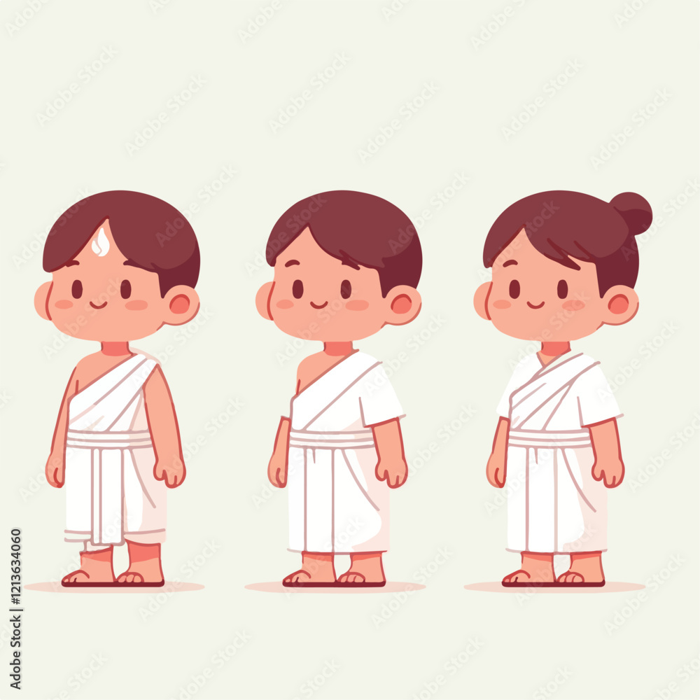 vector image of a small child wearing traditional traditional clothes vector image of a small child wearing traditional traditional clothes