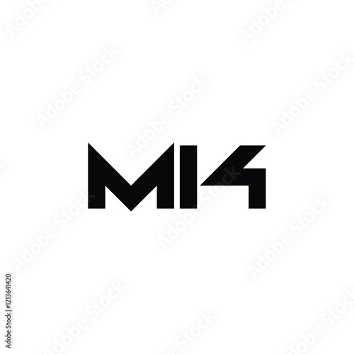 Free Download MK monogram logo design letter text name symbol monochrome logotype alphabet character simple logo - GFXLoad