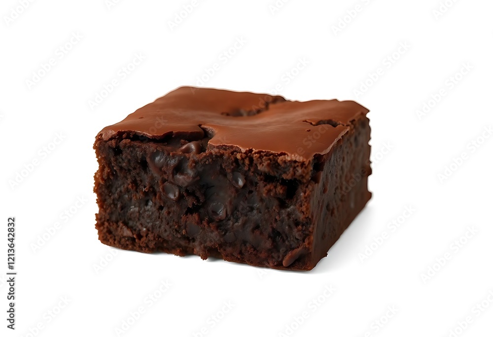 Decadent Chocolate Brownie: Rich, Fudgy Texture, Glossy Glaze Decadent Chocolate Brownie: Rich, Fudgy Texture, Glossy Glaze
