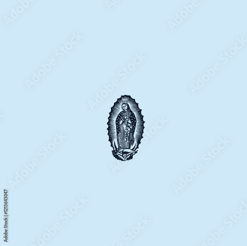 THESE HIGH QUALITY MOTHER MARIA VECTOR FOR USING VARIOUS TYPES OF DESIGN WORKS LIKE T-SHIRT, LOGO, TATTOO AND HOME WALL DESIGN