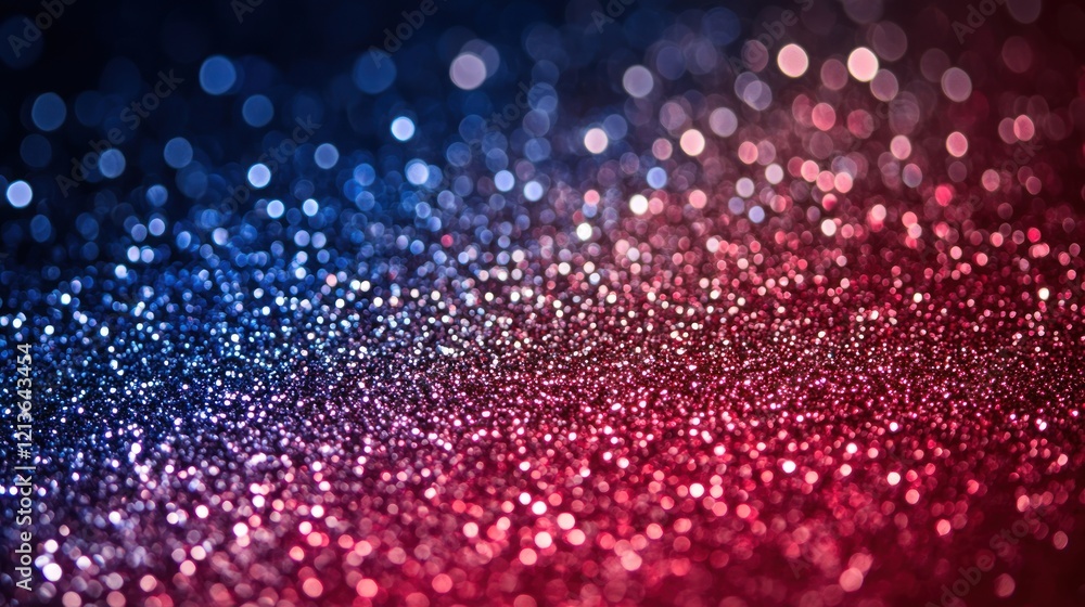 Vibrant Abstract Glitter Backdrop Featuring Red White and Blue Shimmering Lights Perfect for National Celebrations Vibrant Abstract Glitter Backdrop Featuring Red White and Blue Shimmering Lights Perfect for National Celebrations