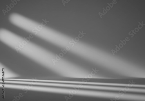 Minimalist gray background