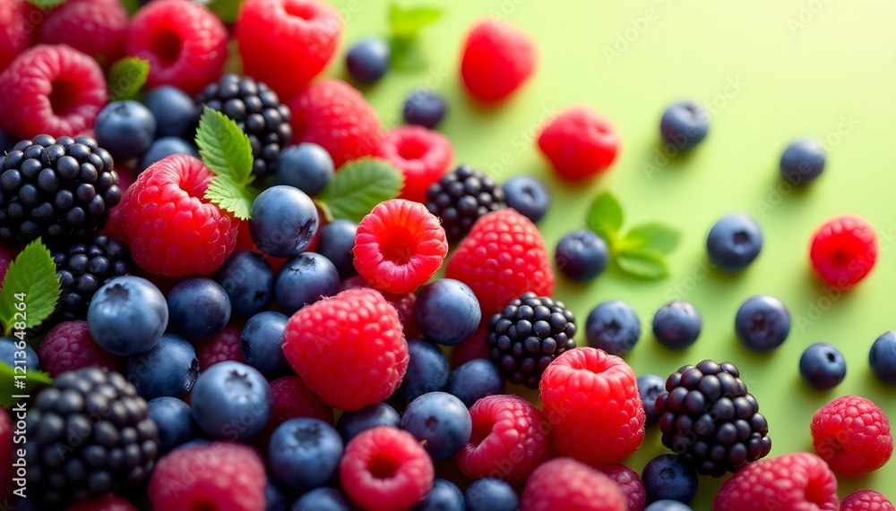 Fresh Raspberries Blueberries Blackberries Summer Berry Mix Fresh Raspberries Blueberries Blackberries Summer Berry Mix