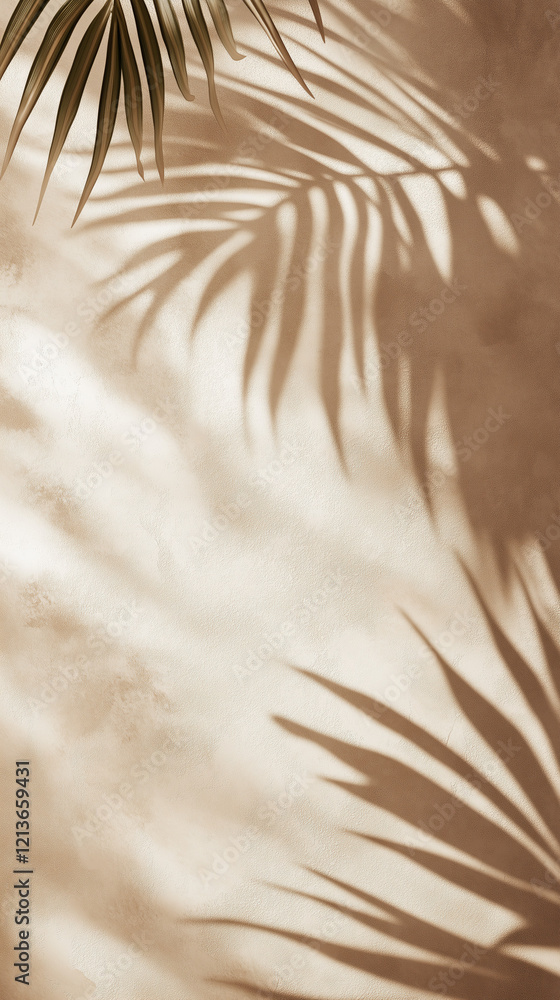 Obraz premium beige minimalistic background