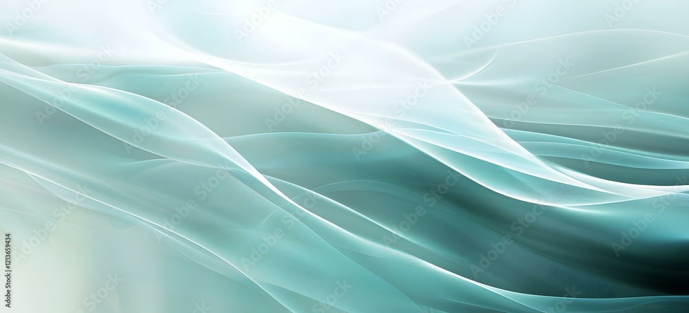 Obraz premium abstract blue waves