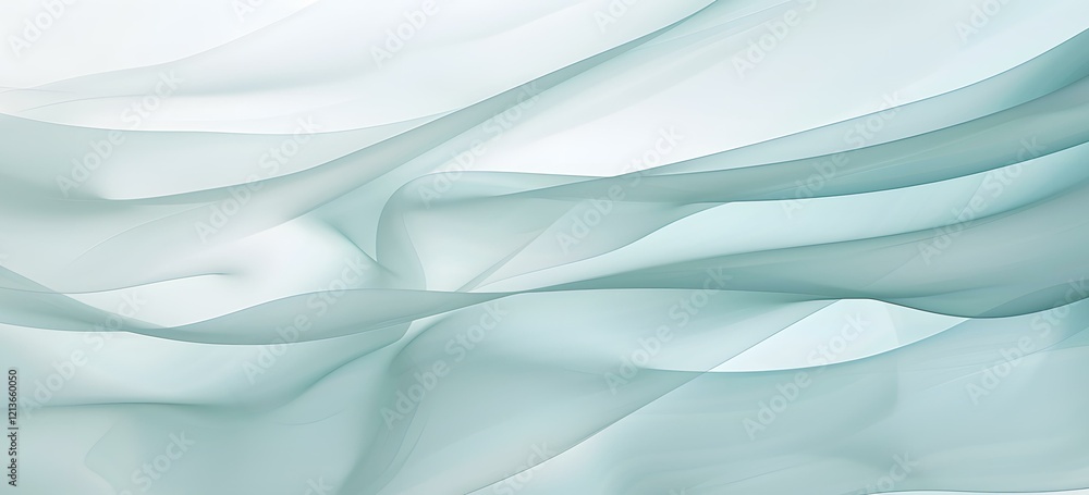 Obraz premium abstract blue waves