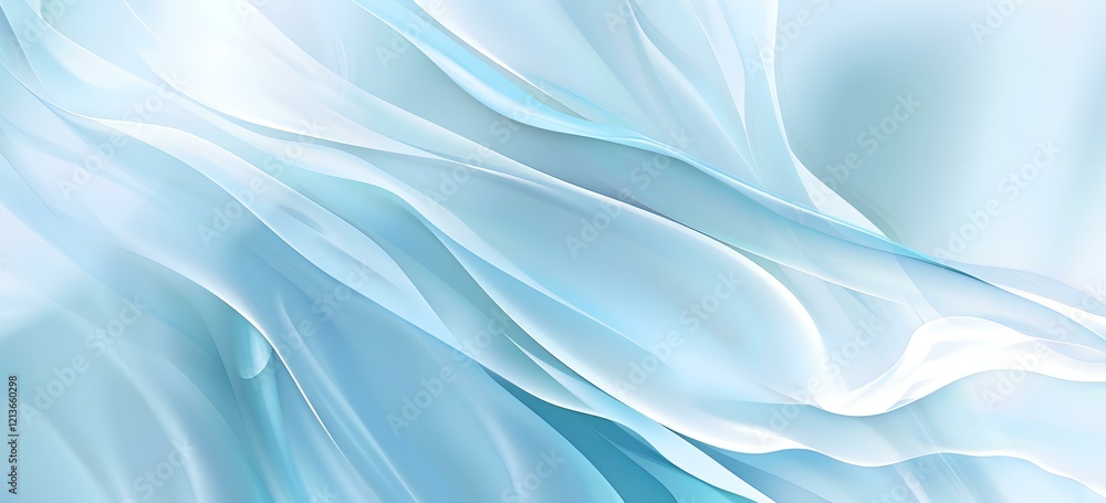 Obraz premium abstract blue waves