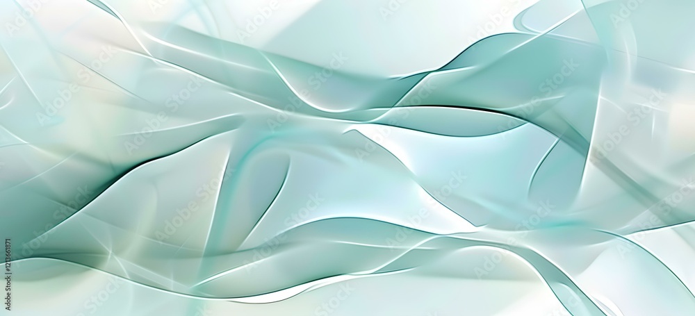 Obraz premium abstract blue waves