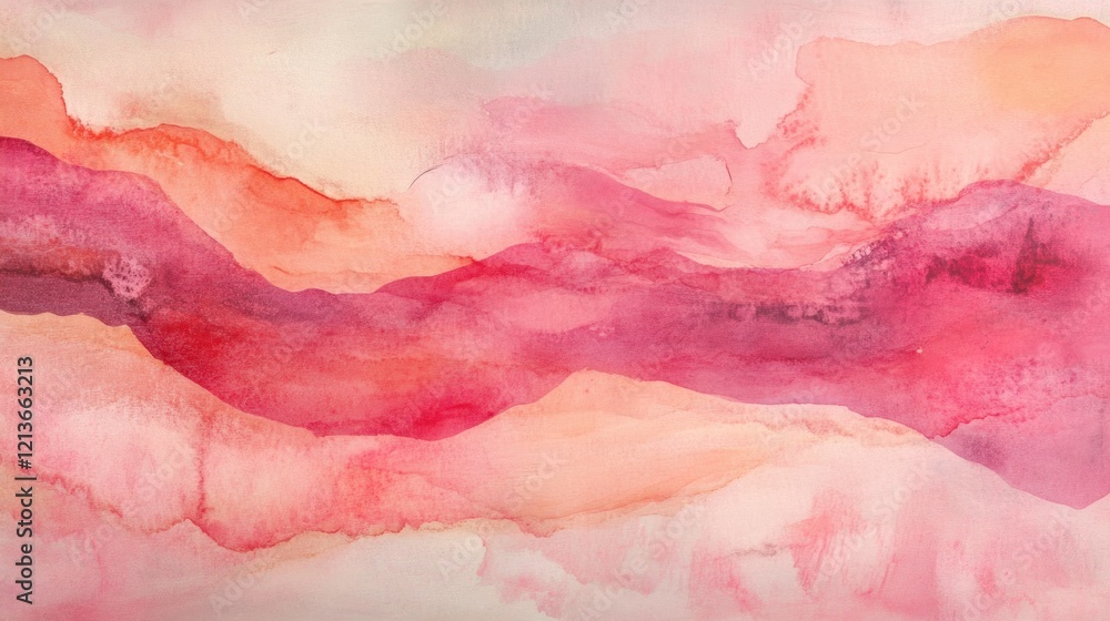 An abstract pink watercolor background with bold washes and layered textures, perfect for a soft yet vibrant artistic design. An abstract pink watercolor background with bold washes and layered textures, perfect for a soft yet vibrant artistic design.