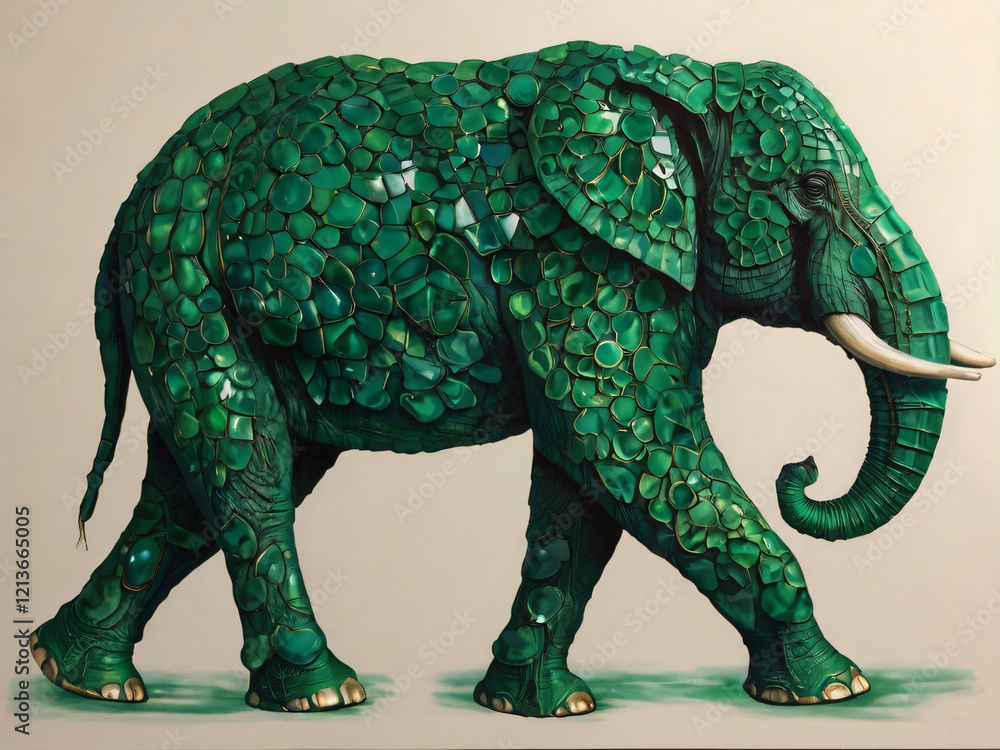 Obraz premium elephant decoration