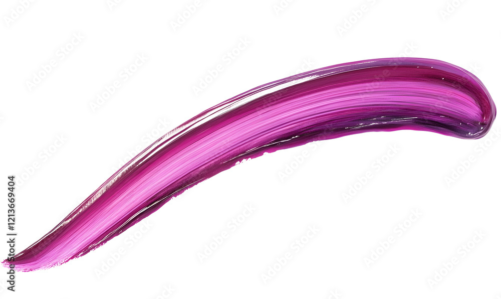 Pink paint stroke, swirl design, dark background, graphic element Pink paint stroke, swirl design, dark background, graphic element
