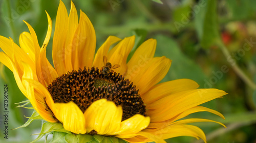 Bild auf Leinwand beautiful sunflowers are blooming in the fields