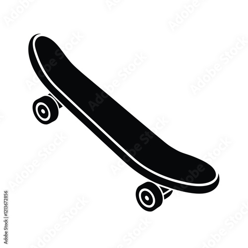 a skateboard vector illustration