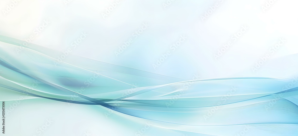 Naklejka premium abstract blue smoke
