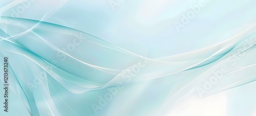 abstract blue smoke