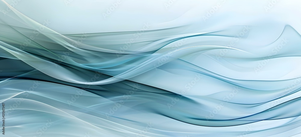 Obraz premium abstract blue smoke