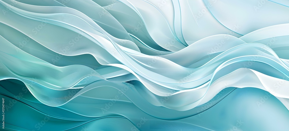 Obraz premium abstract blue smoke