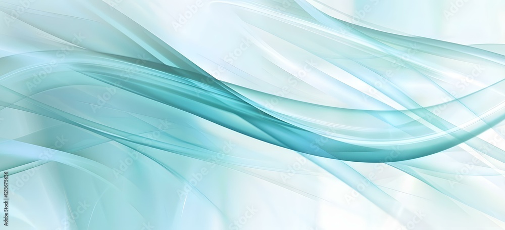 Fototapeta premium abstract blue smoke
