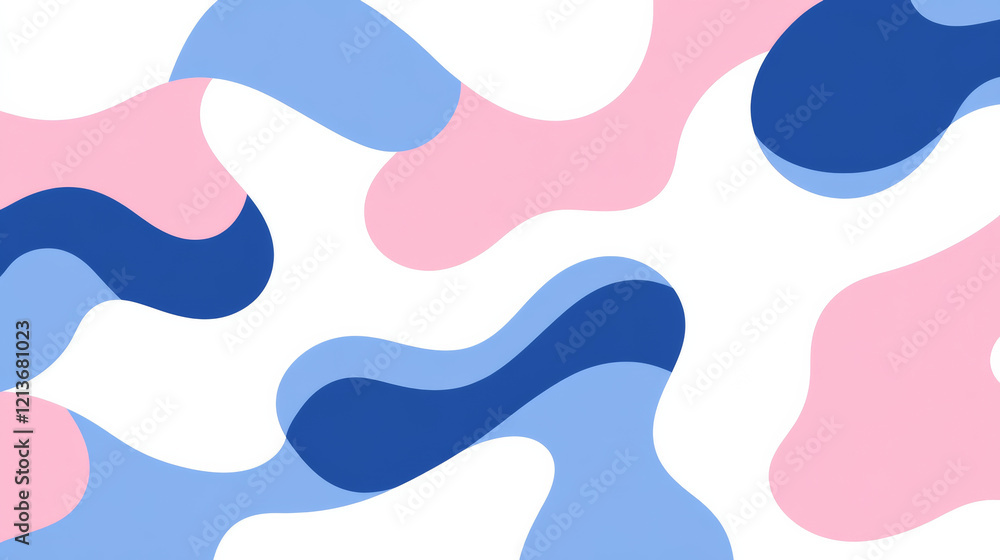 Abstract pink and blue wavy pattern background Abstract pink and blue wavy pattern background