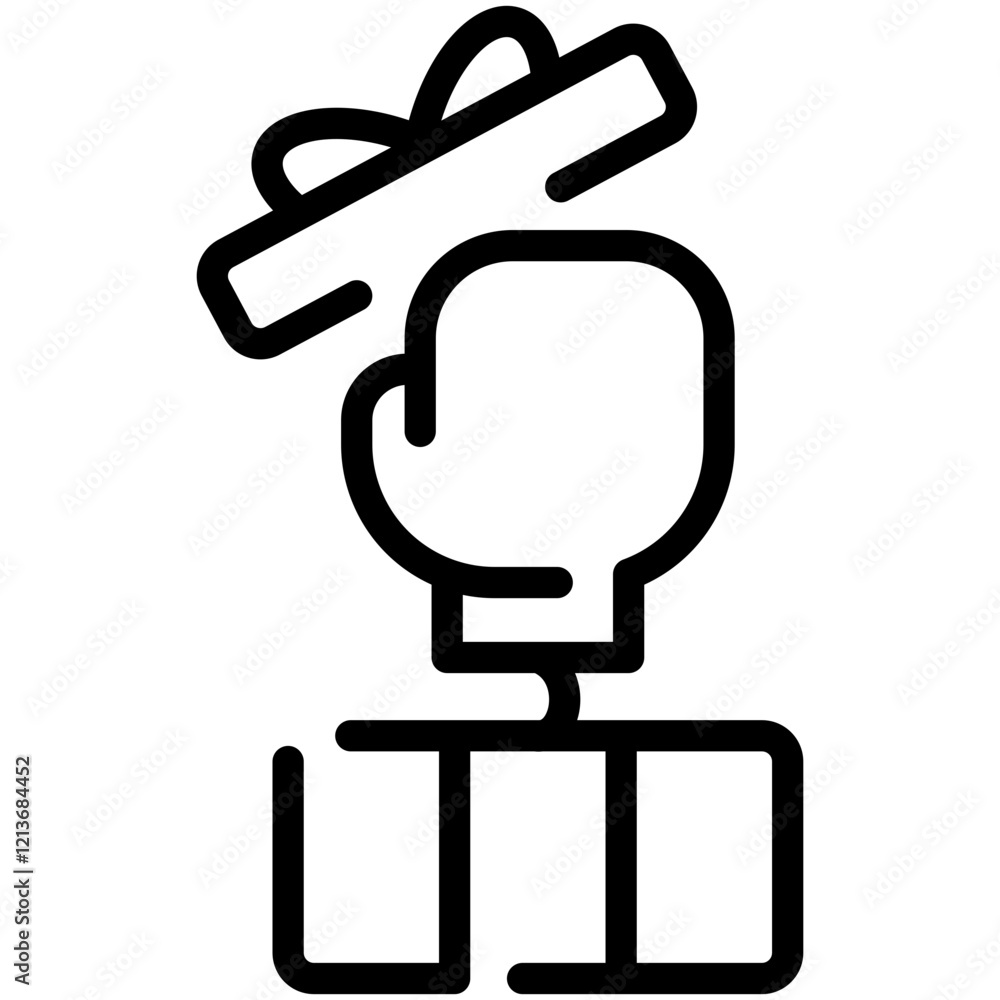 Surprise Boxing Box Icon Surprise Boxing Box Icon
