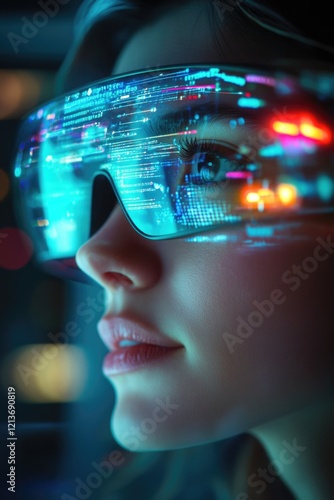 Person wearing glasses