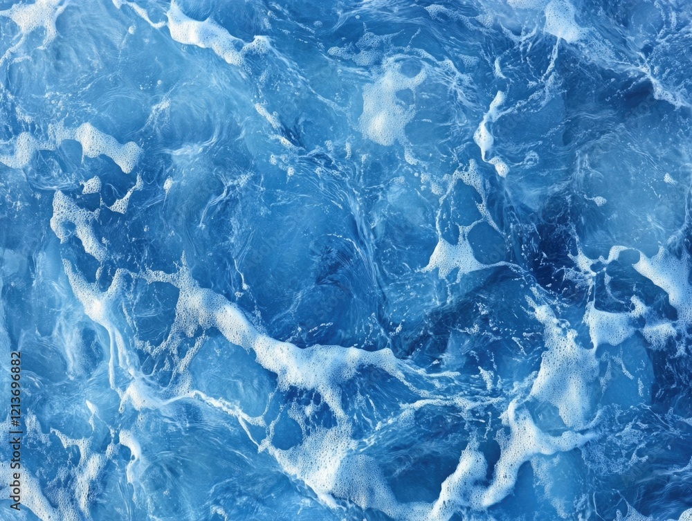 Obraz premium Blue Ocean Waves