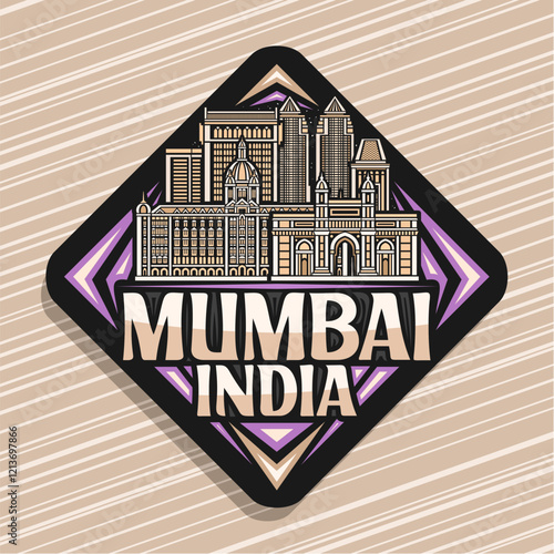 Vector logo for Mumbai